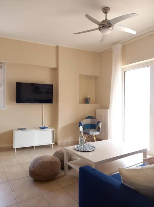 Apartmán Blue -Spacious 1Bdr Corner Flat/Balcony/View Atény Exteriér fotografie