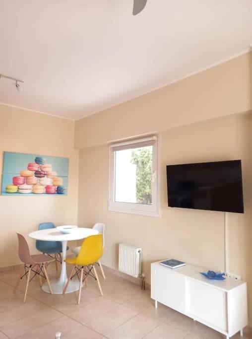 Apartmán Blue -Spacious 1Bdr Corner Flat/Balcony/View Atény Exteriér fotografie